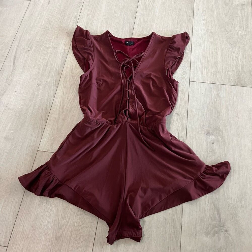 NBD Rhythm Vermillion Romper Size XS